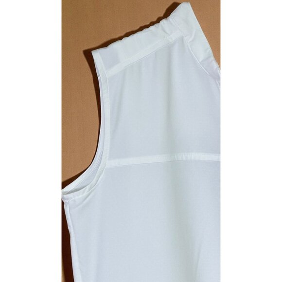 Royal Robbins Expedition Pro Tunic Tank Top XS White NWT Snap Front - Picture 4 of 10